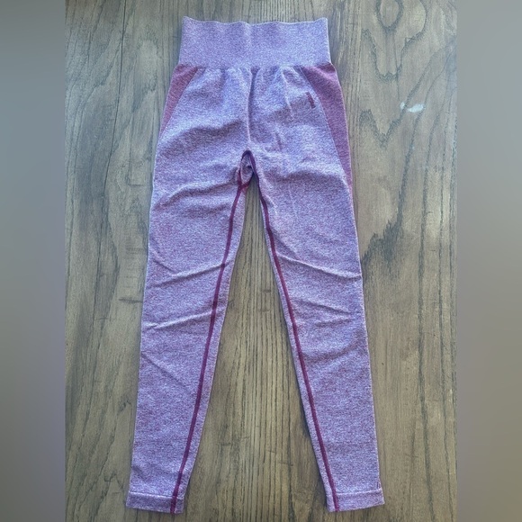 Gymshark Pants - Gymshark High Waisted Athletic Leggings Women’s Approx Small Sporty Pink Multi